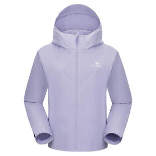 骆驼短款冲锋衣女装春秋外套小个子户外防风防水登山休闲夹克外套