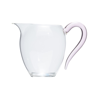 天福彼物雅趣玻璃茶海 高硼硅玻璃带柄防烫分茶杯公道杯茶具配件