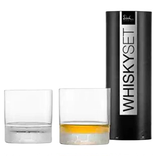 德国EISCH进口水晶玻璃XO威士杯洋酒三件套酒樽套装送礼酒杯酒具