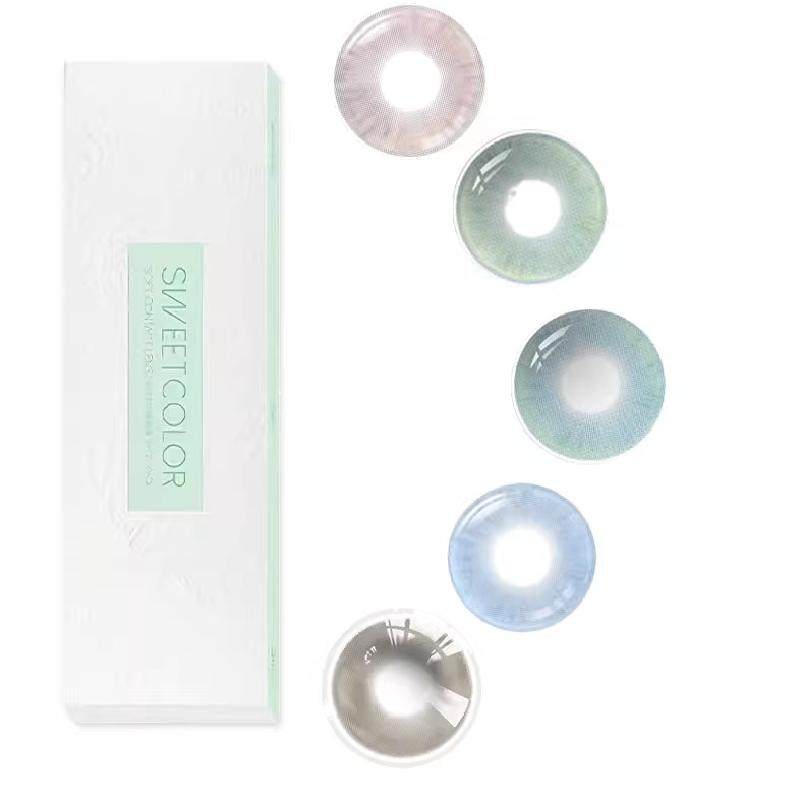 SweetColor日抛美瞳10片河天使隐形眼镜幻境系列