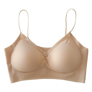 夏季内衣肩带可外露细肩带无痕美背2025新款爆款文胸女小胸聚拢