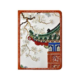 适用苹果ipadair7平板保护壳ipad11保护套ipadmini7国风ipad9代8带笔槽13英寸air5城墙10.2迷你4硅胶3防摔2女