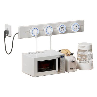 明装带线轨道插座厨房墙壁插座