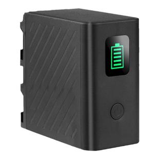 适用索尼sony F970 F960 F550 F750 F770 F990相机电池USB快充大容量CCD数码摄像机录像机LED补光灯电池