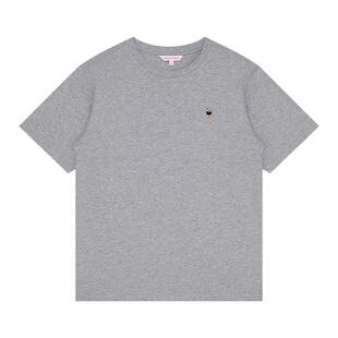 NOISY TEDDY男女同款25年夏季新款简约纯色圆领短袖T恤衫休闲多色