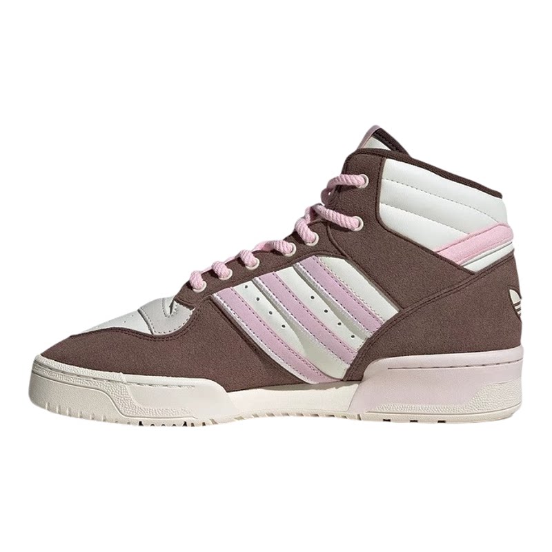 adidas三叶草女高帮篮球板鞋