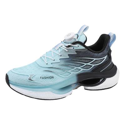 旋转纽扣男鞋冬季爆米花运动鞋青少年大童跑步防滑初中生专业跑鞋