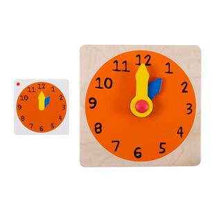 Toys for Life 儿童早教益智玩具快乐时钟时间认知学习更多见选项