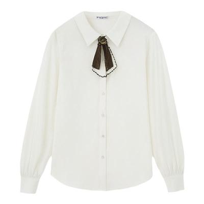 PIT复古设计感磨毛衬衫女2025冬冬新款宽松显瘦气质通勤减龄衬衣