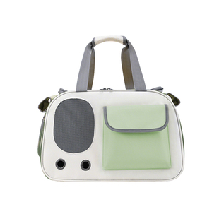 猫包外出便携防应激宠物背包轻便款斜挎大容量透气狗狗社会化训练