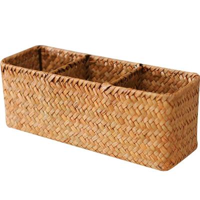 手艺创艺旗舰店手工草编收纳盒