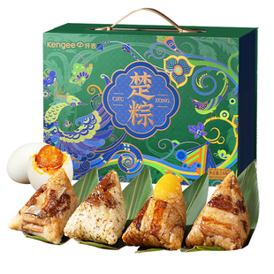仟吉楚粽晏华端午礼盒洪湖莲藕咸宁桂花罗田板栗鲜肉粽高端送礼