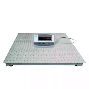 【顺丰配送】恒平电子地磅秤1-3吨5吨畜牧秤猪牛带围栏高精度防抖