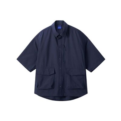 迪卡侬SPW365531泡泡纱短袖男