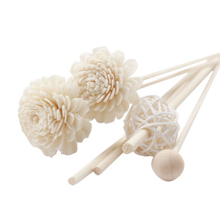 香薰精油室内无火香薰散香天然藤条扩香干花补充液挥发干花各种套