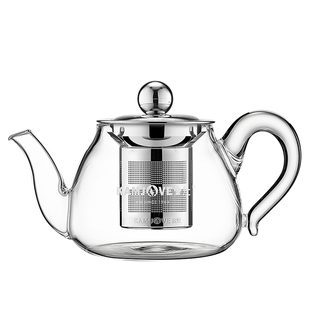 金灶AM-718小茶壶加厚玻璃泡茶壶功夫茶具茶水分离过滤冲茶器家用