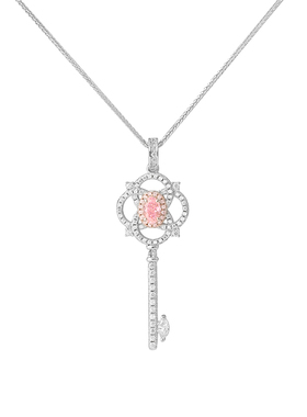 BAOSTONE钥匙银项链S925闺蜜款