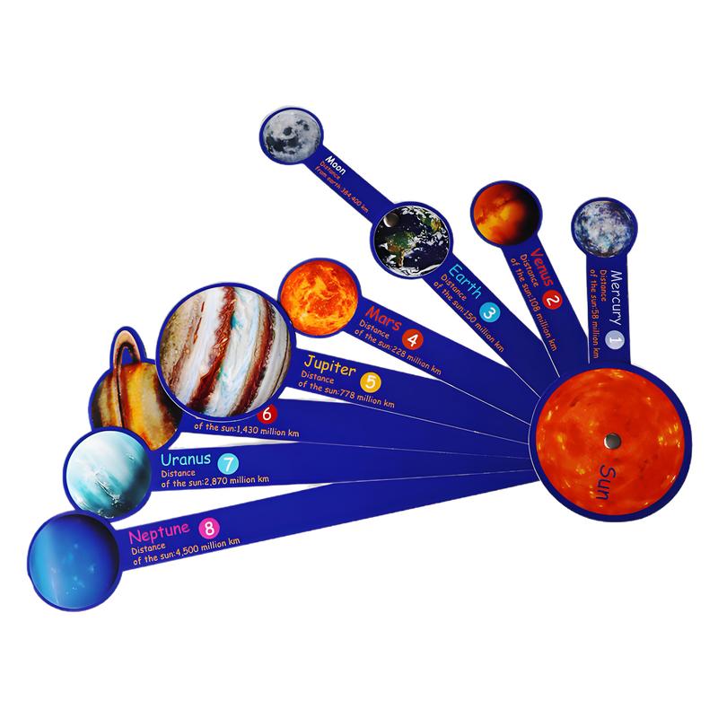 八大行星太阳系模型卡片