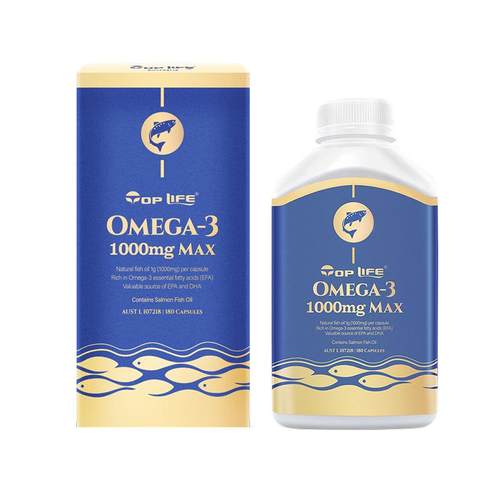 TopLife澳洲深海鱼油高纯度omega3原装进口欧米伽中老年EPA/DHA