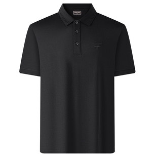 【5A抗菌/桑蚕丝】曼加龙夏季新款高端商务男士POLO衫短袖T恤