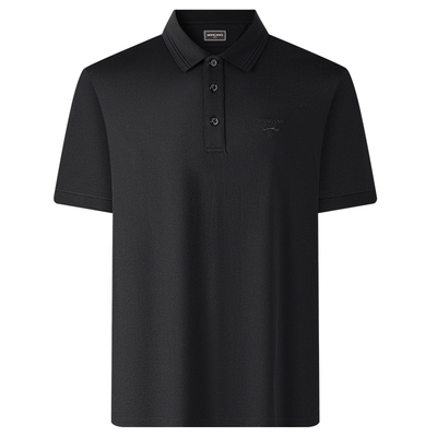 曼加龙5A抗菌桑蚕丝短袖POLO衫