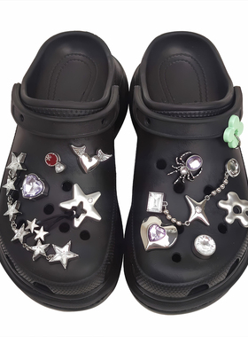 搭配crocs洞洞鞋鞋花装饰鞋扣
