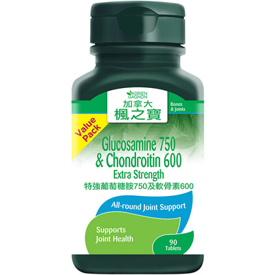 枫之宝进口氨糖软骨素修护关节片