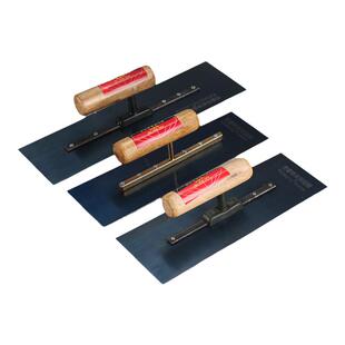 进口木柄蓝钢刮腻子刮大白工具抹泥板油漆工工具加长抹子地坪漆推