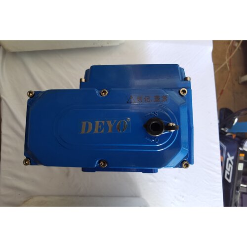 拍前询价：DEYO德扬电动阀门SDV10S工程剩余全新未使用两