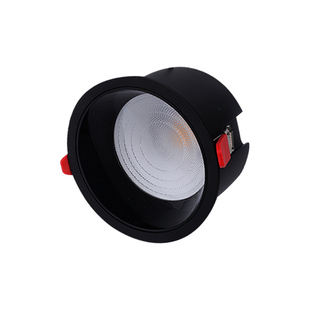 全光谱高亮护眼筒灯嵌入式20W24W30W开孔12公分120mm服装店展厅灯