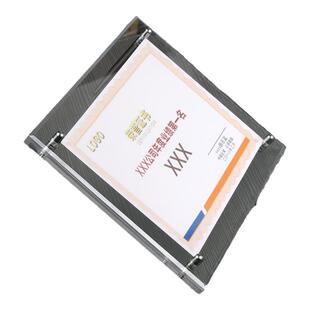 演唱会门票相框薛之谦摆台立牌画框纪念收藏亚力克透明磁力框展示