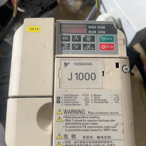 询价-安川变频器CIMR-JB4A0002BBA 0.75KW/0