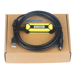 适用三菱PLC编程数据线 plc下载线FX3U/1N/2N/S通讯线USB-SC09-FX