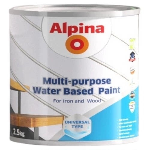 Alpina阿尔贝娜水性木器漆木门旧家具翻新油漆改色漆透明清漆自喷