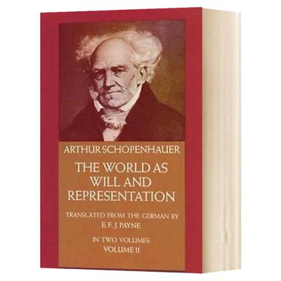 作为意志与表象的世界 卷二 英文原版 The World as Will and Representation Vol 2 叔本华 英文版进口英语哲学书籍