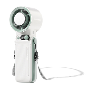 2025新款[制冷小空调]超高速强力制冷手持小风扇桌面挂脖静音充电风扇学生迷你随身户外冰敷降温神器USB小型