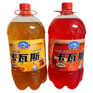新疆卡瓦斯新疆特产风味饮料蜂蜜发酵格瓦斯1.5L装麦山雪卡瓦斯