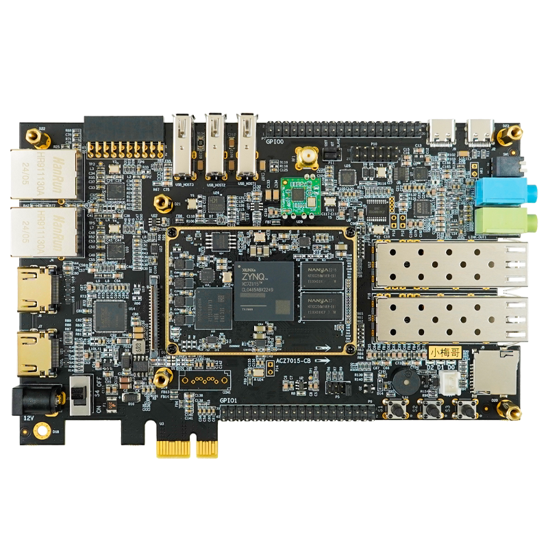 小梅哥PCIE光纤高速接口ZYNQ7015 XilinxFPGA开发板7020 ARMLinux