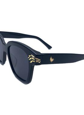 复古大方框防紫外线太阳镜