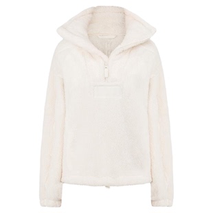 秋冬绒LornaJane运动上衣罩衫外套长袖卫衣瑜伽服TEDDY健身网球女