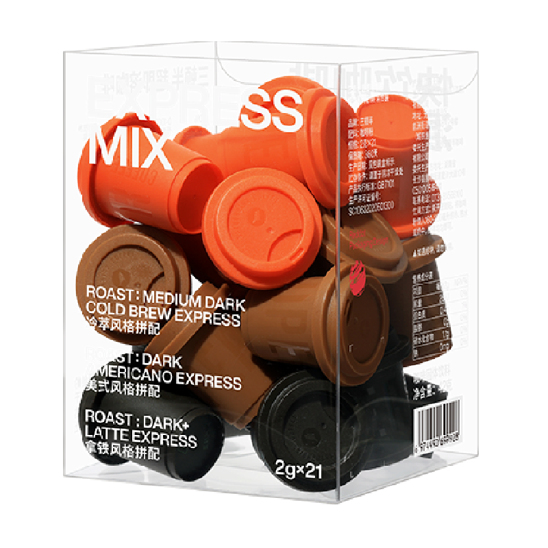 三顿半快饮拿铁冰美式咖啡冷萃无蔗糖冻干咖啡粉速溶黑咖啡