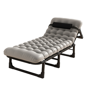 折叠床单人办公室躺椅午休家用便携午睡陪护多功能简易成人行军床