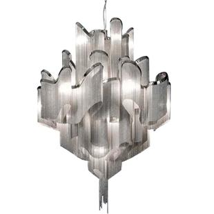 2024新款复式楼梯间大厅主灯别墅吊灯挑空挑高中空客厅吊灯流苏灯