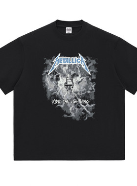 Metallica金属乐队男女儿童TEE