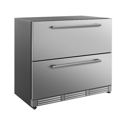 风冷无霜荣事达卧式冰箱