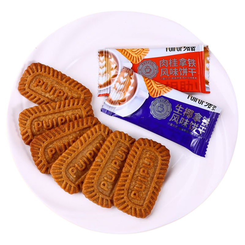 生椰拿铁肉桂味焦糖饼干