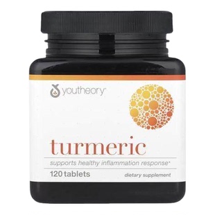 Youtheory年轻原理姜黄素片胶囊解酒关节舒缓机体抵御肝部健康心