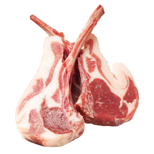 额尔敦法式羊排战斧羊排内蒙羊肉法切小羊排烧烤食材