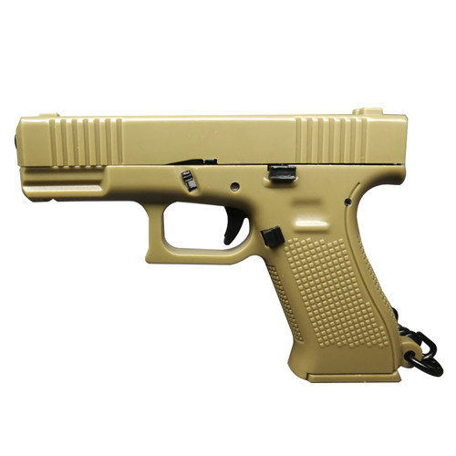 1:3GLOCK45枪模钥匙扣塑料玩具可分解可插取弹匣不可发射STINGTOY
