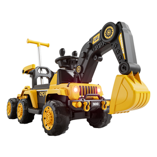 挖掘机玩具车可坐人男孩小孩遥控电动挖挖机大号超大型工程挖土车
